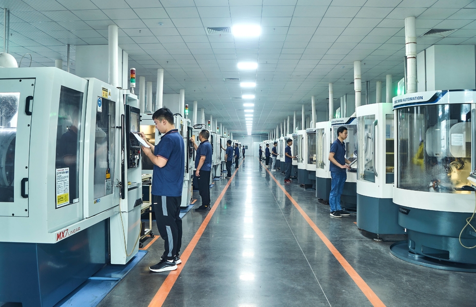Suzhou Tuoertai Precision Technology Co., Ltd производственная линия производителя