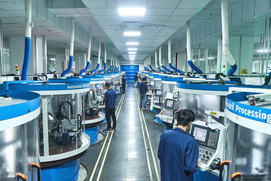Suzhou Tuoertai Precision Technology Co., Ltd производственная линия производителя